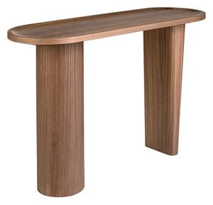 Birou design LUX Oval Walnut