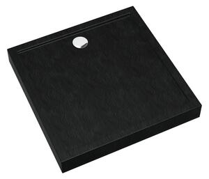 Schedpol Competia New cădiță de duș pătrată 80x80 cm negru 3.4830/C/ST