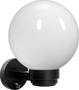 Brilagi - Aplica de perete pentru exterior cu senzor HARBOR 1xE27/40W/230V IP33 negru/alb