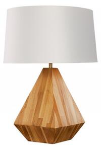 Veioza, Lampa de masa cu baza din lemn Diamond 60cm