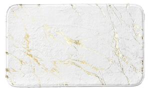Covoraș de baie alb-auriu 45x75 cm Aquamarbre – douceur d'intérieur