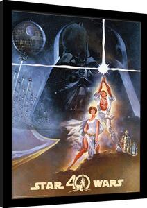 Poster înrămat Star Wars 40th Anniversary - New Hope Art