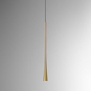 Lustra suspendata, Pendul LED slim DAFNE H-60cm alb, negru sau auriu