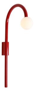 Aplica de perete LED design minimalist ENIGMA, Coral red