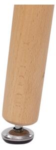 OFERTA Masa de sufragerie neagra BERGEN 120x80 cm II. calitate