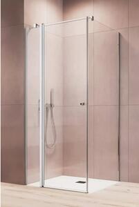 Perete lateral duș Radaway Eos II KDJ S1 80x195 cm, sticlă transparentă, profil crom