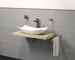 Lavoar pe blat Jungborn VERONIA 57x33 cm alb