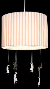 Lampă suspendată pentru copii SCOTT, 1xE27/40W/230V, cu căței - Atmosphera