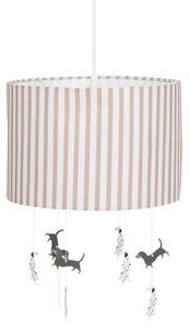 Lampă suspendată pentru copii SCOTT, 1xE27/40W/230V, cu căței - Atmosphera