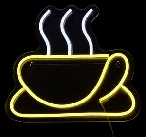 Atmosphera - Decorațiune neon LED pentru perete CAFÉ LED/5V