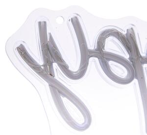 Atmosphera - Decorațiune neon LED de perete HAPPY BIRTHDAY LED/5V