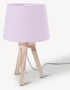 Atmosphera - Lampă de masă TRIPOD 1xE14/40W/230V pin/roz