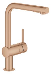 Grohe Minta baterie bucătărie pe picior Brushed Warm Sunset 30274DL0