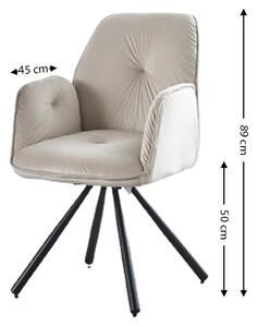 Scaun Living Rotativ KJC80 Bej