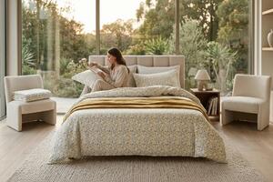 Lenjerie pat Ranforce 100% Cotton Pro (Urban Cozy)
