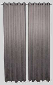 Set draperii Velaria degrade gri, 2x145x250 cm