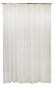 Perdea Velaria broderie dungi alba, 320x228 cm