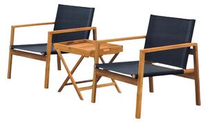 Set patio din lemn pentru 2 persoane Gaja Garden Point