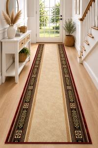 Traversa Covor, Lotos 518, Grena, Latime 80 cm, Diverse Lungimi