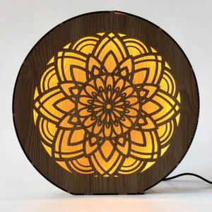 Lampă din lemn cu intensitate reglabilă Mandala | HEARF