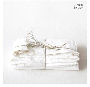 Cearceaf alb din amestec de in 230x270 cm – Linen Tales