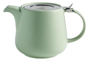 Ceainic din porțelan cu strecurătoare Maxwell & Williams Tint, 1,2 l, verde