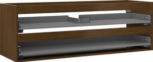 Mexen Box-A, dulap suspendat 140 cm, 2 sertare, nuc, 91AX0-1400-470-2-86