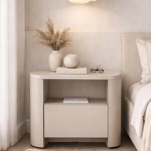 Noptieră Sorrenti 58 cm - cashmere