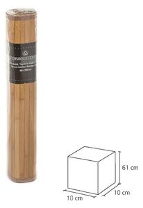 Covor maro închis din bambus 60x200 cm – Casa Selección