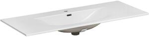 Comad Sky lavoar 121x46 cm dreptunghiular mobilier alb luciu SKY 120-8099
