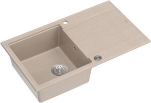 Quadron Evan chiuveta graniteq 86x50 cm bej HCQE8650U2_BS_P2O