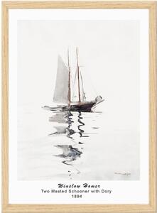 Poster cu ramă 35x45 cm Winslow Homer – Wallity