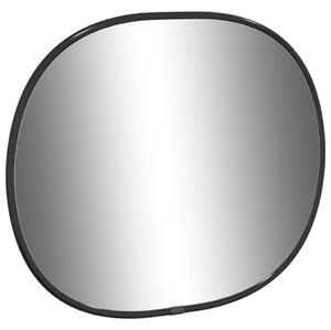 Oglindă de perete, negru, 30x25 cm
