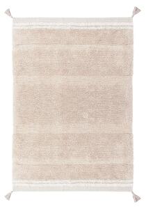 Covor roz deschis lavabil/țesut manual din bumbac 120x160 cm Bloom Rose – Lorena Canals