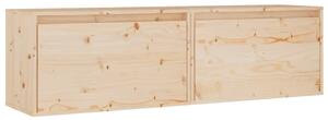 Dulapuri de perete, 2 buc., 60x30x35 cm, lemn masiv de pin