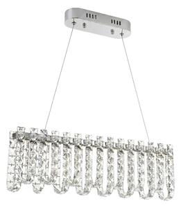 Lampă suspendată LED din cristal SWE073-CP 60cm Chrome