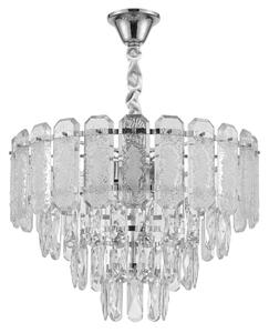 Lampă suspendată din cristal SWE087-CP 40cm CHROME