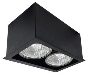 Brosline 1080 - Lampă spot CAGE 2xGU10/10W/230V negru