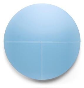 Masă multifuncțională de perete EMKO Pill, alb - albastru