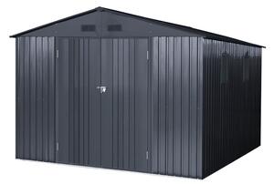 Casă de scule din metal Helsinki 3,7 x 3 m StoreBoss antracit