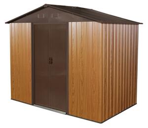 Casă de scule metalice Helsinki 1,9 x 1,3 m Magazin Boss bronz