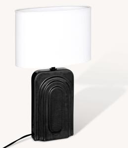 Atmosphera - Lampă de masă MONIA 1xE14/60W/230V negru/alb
