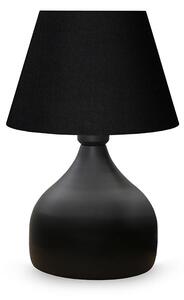 Lampa de Masa PWL-1068, neagra-bej, D22x32 cm