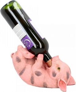 Suport sticle de vin Porcusor 23 cm