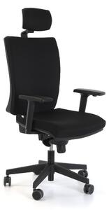 Scaun de birou Evita, negru