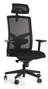 Scaun de birou Vesel Classic, negru