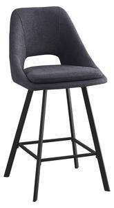 Scaun de bar Initiate, Crem - Bej, 48x56x98 cm