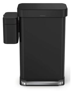 Coș pentru deșeuri compostabile negru mat 4 l – simplehuman