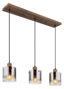 Globo UNDERWOOD 15915-3H - Lustră suspendată pe cablu, 3 x E27, max. 60 W/bec, 230 V