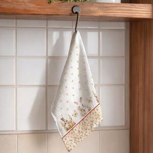 Prosop de bucatarie 45x65 cm bumbac 100%, Ginny cu fluturi